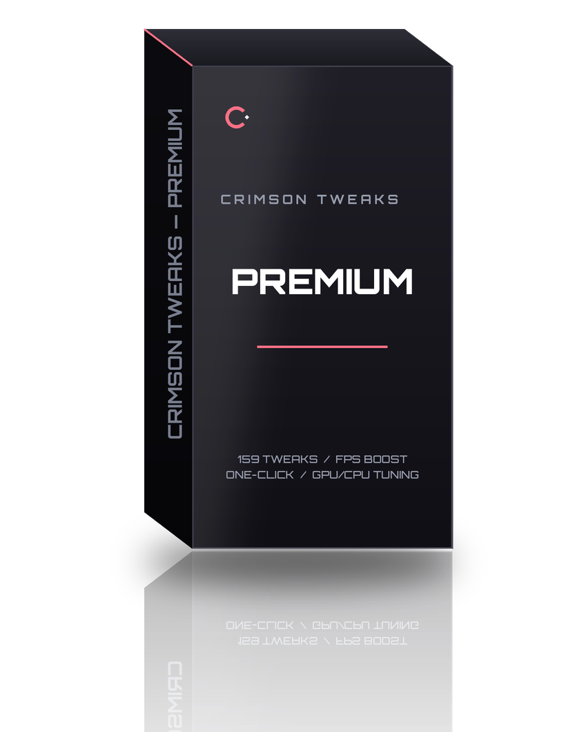 Crimson Tweaks Premium box, front
